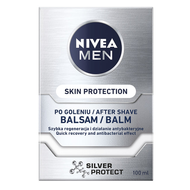 Nivea Men Skin Protection Silver Protect balsam po goleniu 100ml