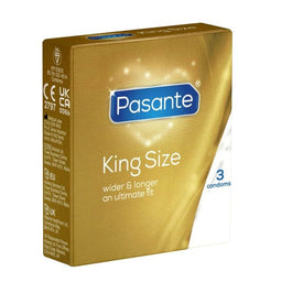 Pasante King Size prezerwatywy dłuższe i szersze 3szt