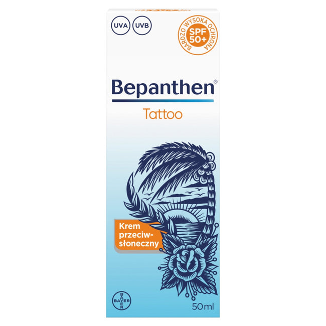 Bepanthen Tattoo krem przeciwsłoneczny 50ml