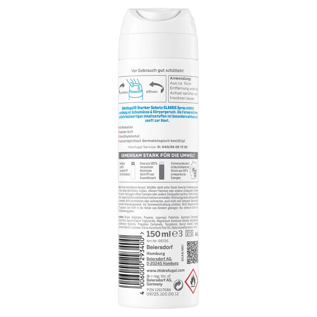 Hidrofugal Classic antyperspirant spray 150ml