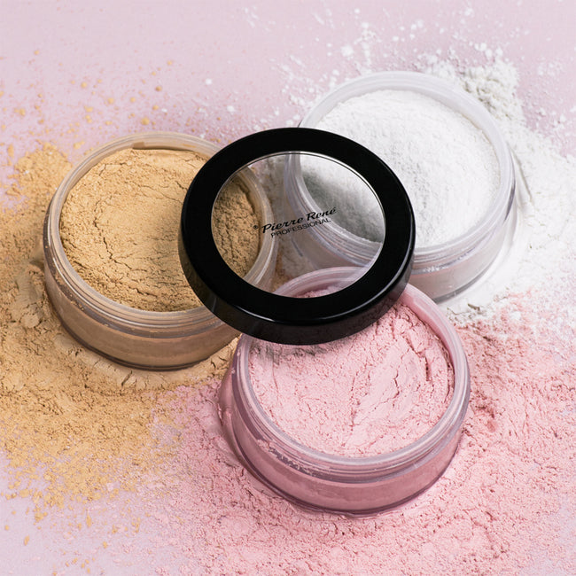 Pierre Rene Natural Glow Loose Powder sypki puder do twarzy