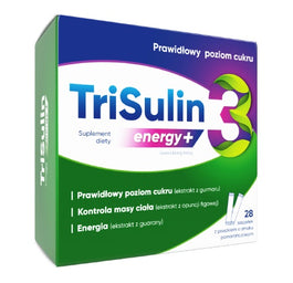 TriSulin Energy+ suplement diety 28 saszetek