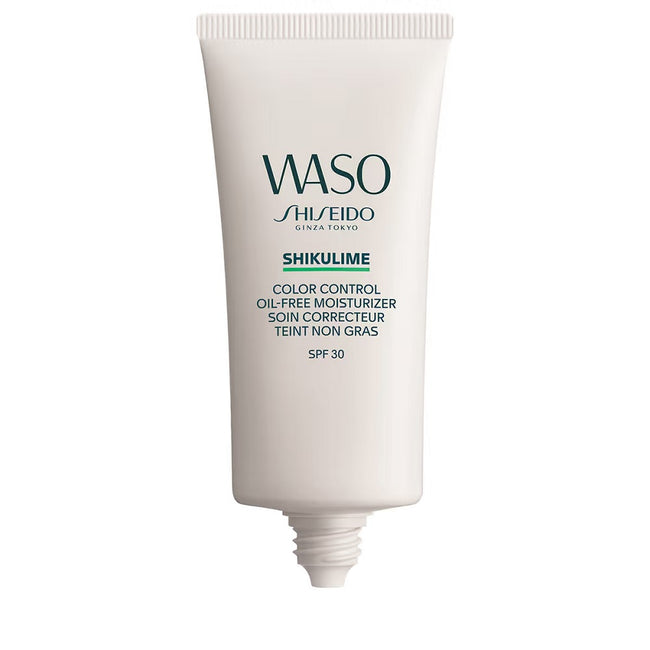 Shiseido Waso Shikulime Color Control Oil-Free Moisturizer SPF30 beztłuszczowy koloryzujący krem nawilżający 50ml