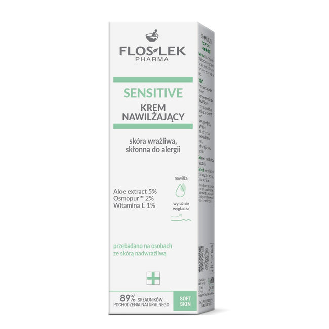 Floslek Sensitive krem nawilżający do twarzy 50ml