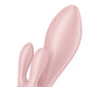 Satisfyer Air Pump Bunny 3 wibrator typu króliczek Rose