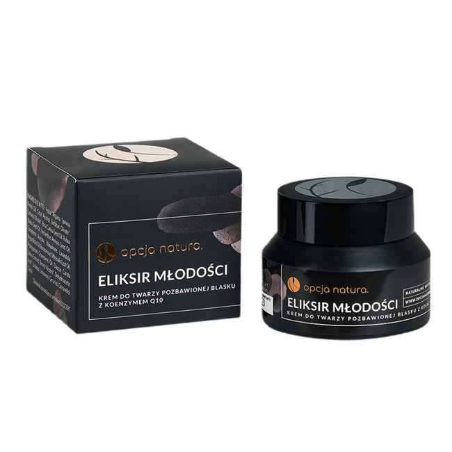 Opcja Natura Eliksir Młodości krem do twarzy pozbawionej blasku z koenzymem Q10 50ml