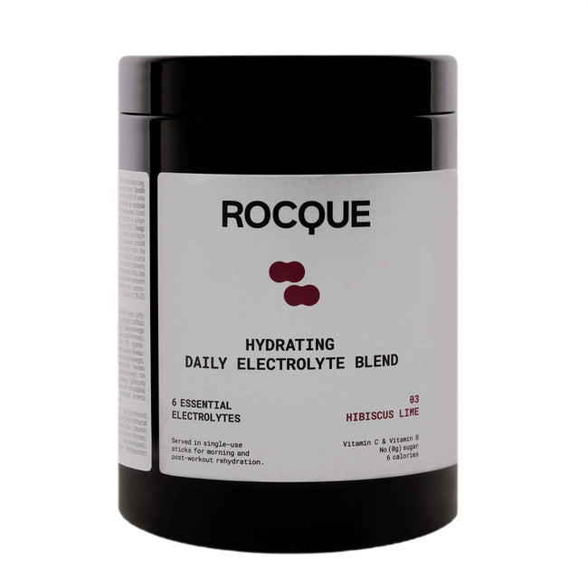 ROCQUE Hydrating Daily Electrolyte Blend nawadniająca mieszanka elektrolitów Hibiskus i Limonka 28x4g