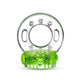 Blush Play With Me Arouser Vibrating C-Ring wibrująca opaska na penisa Green