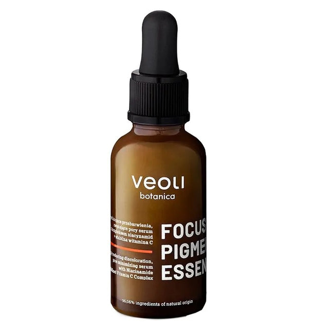Veoli Botanica Focus Pigmentation Essence serum redukujące przebarwienia i zwężające pory 30ml