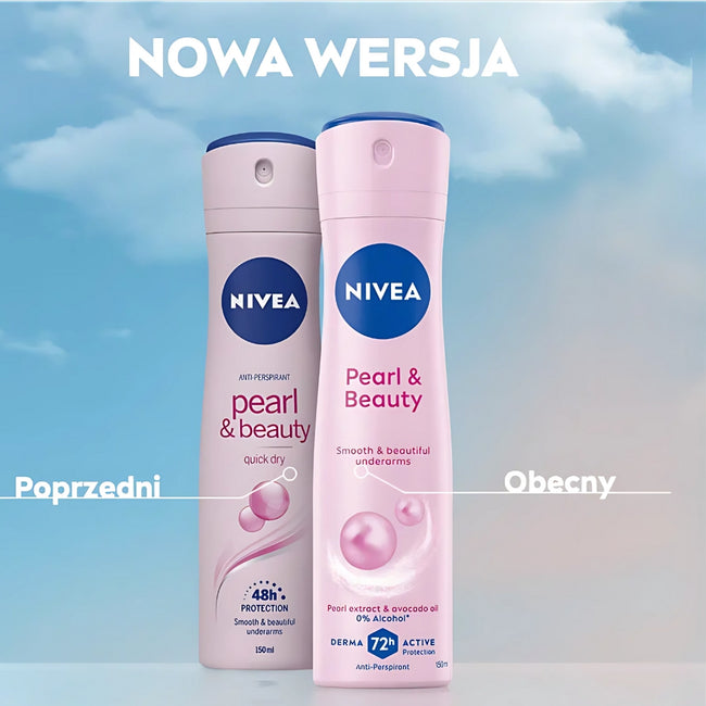 Nivea Pearl & Beauty antyperspirant spray 150ml