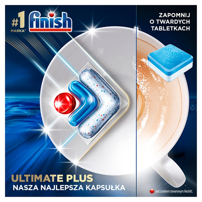 Finish Ultimate Plus Fresh kapsułki do mycia naczyń w zmywarce 36szt