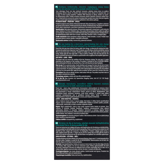 Joanna Power Men toner odsiwiający