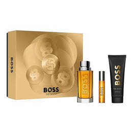 Hugo Boss Boss The Scent For Him zestaw woda toaletowa spray 100ml + woda toaletowa spray 10ml + żel pod prysznic 100ml