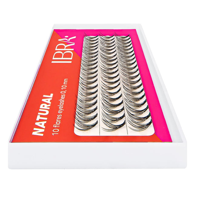 Ibra Kępki sztucznych rzęs Natural Knot-Free
