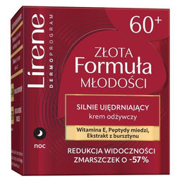 Lirene Złota Formuła Młodości silnie ujędrniający krem odżywczy 50ml