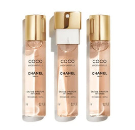 Chanel Coco Mademoiselle Intense zestaw woda perfumowana spray + wkłady 3x7ml