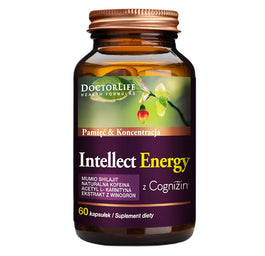 Doctor Life Intellect Energy suplement diety 60 kapsułek