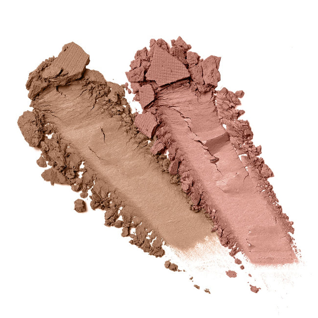 LOVRO Bronze & Blush Set prasowany bronzer i róż do modelowania twarzy