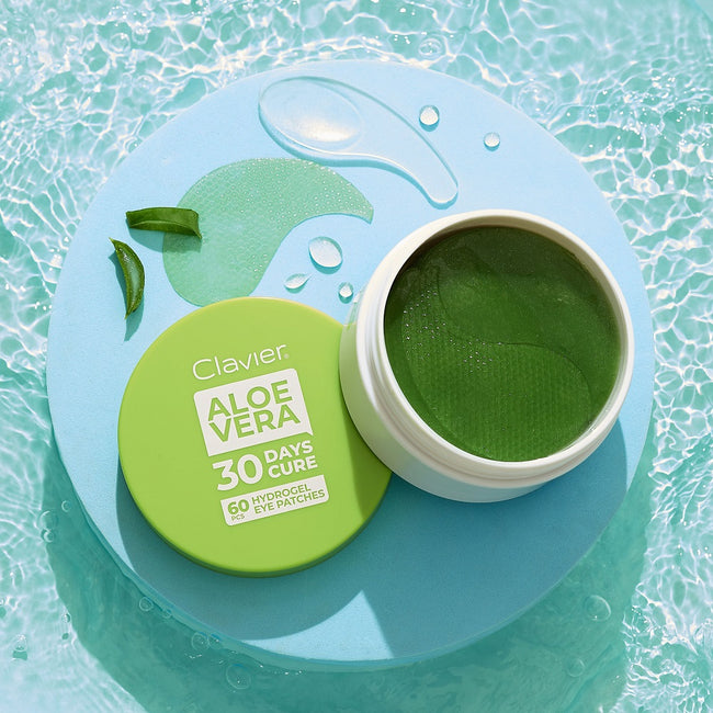 Clavier Aloe Vera hydrożelowe płatki pod oczy 60szt.