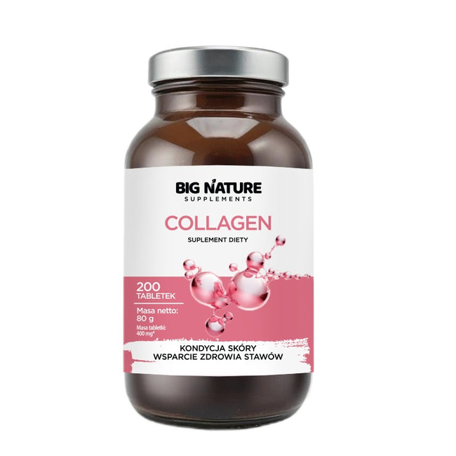 Big Nature Collagen suplement diety 200 tabletek