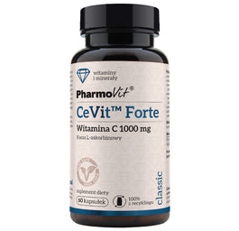 Pharmovit CeVit™ Forte Witamina C 1000mg suplement diety 60 kapsułek