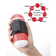TENGA Cup Vibrator zestaw Cup Vibrator wibrator kubkowy + moduł wibracyjny do masturbatorów