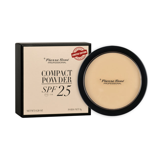Pierre Rene Professional Compact Powder SPF25 Limited puder prasowany