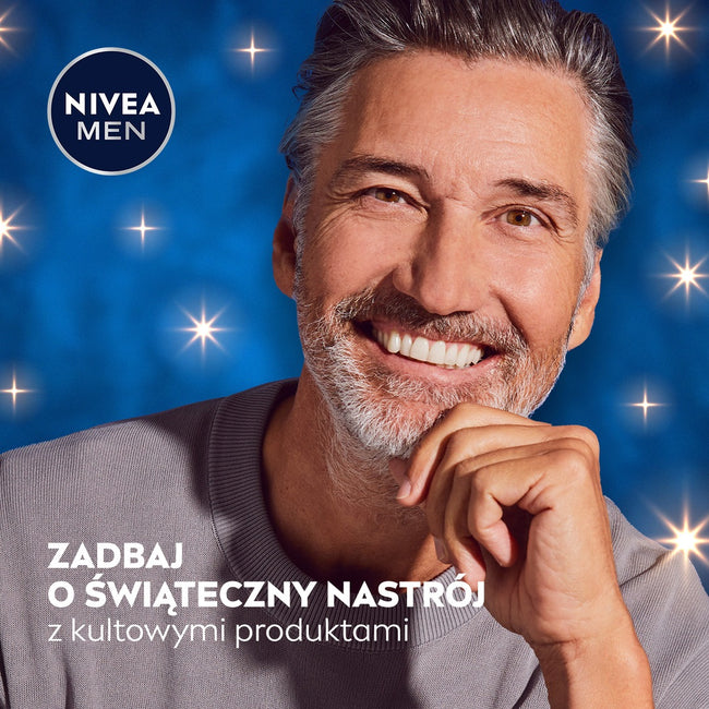Nivea Men Deep Collection zestaw żel pod prysznic 3w1 250ml + antybakteryjna woda po goleniu 100ml + antyperspirant w kulce 50ml + uniwersalny krem 75ml