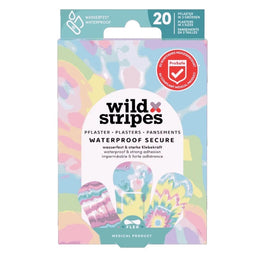 Wild Stripes Waterproof Secure plastry wodoodporne Rainbow 20szt.