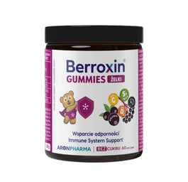 AronPharma Berroxin Gummies wsparcie odporności i rozwój kości suplement diety 60 żelek