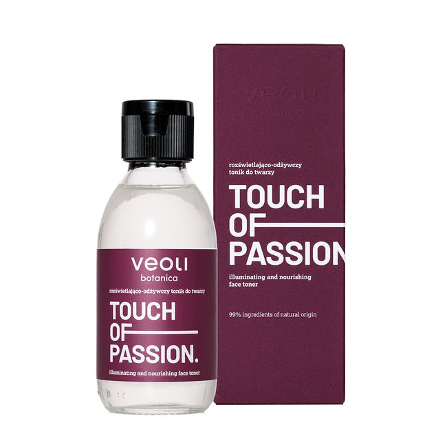 Veoli Botanica Touch Of Passion rozświetlająco-odżywczy tonik do twarzy 150ml