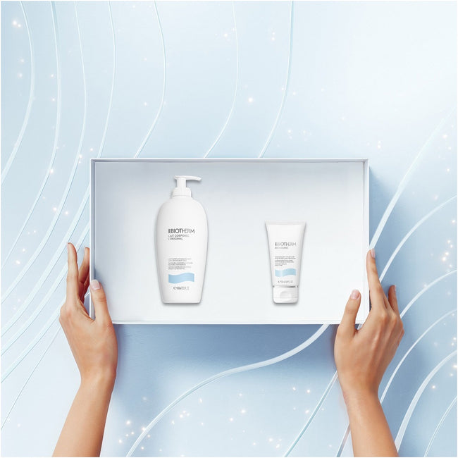 Biotherm Lait Corporel zestaw mleczko do ciała 400ml + krem do rąk 50ml