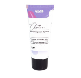 Quiz Cosmetics Moisturizing Serum & Primer Good Choice nawilżające serum i baza pod makijaż 2w1 wzbogacony witaminą E i aloesem 30ml