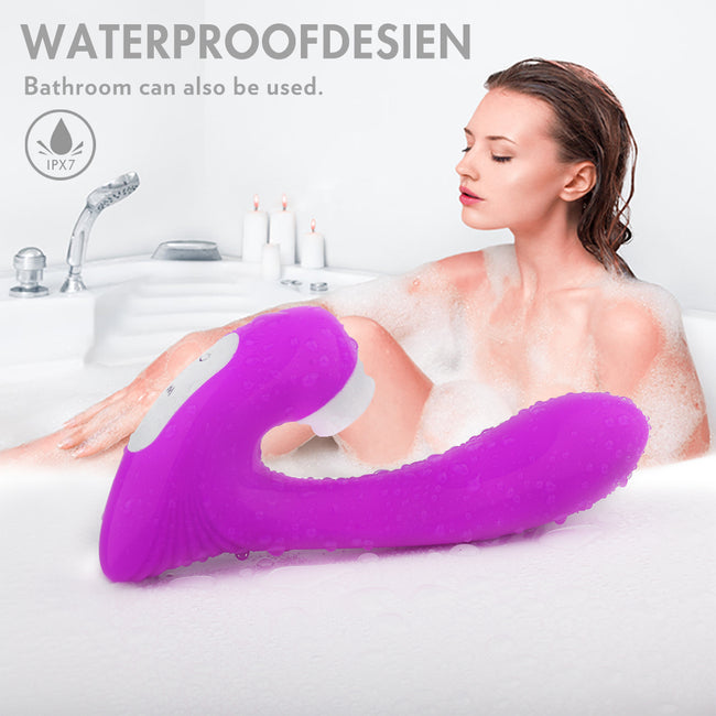 S-HANDE Dawn stymulator łechtaczki z 9 trybami wibracji Purple