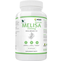WISH Pharmaceutical Melisa Ekstrakt 350mg suplement diety 90 kapsułek