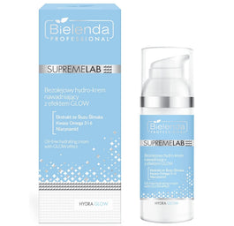 Bielenda Professional SupremeLab Hydra Glow bezolejowy hydro-krem nawadniający z efektem glow 50ml