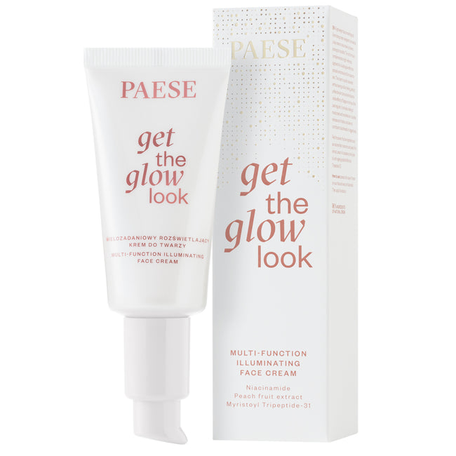 Paese Get The Glow Look wielozadaniowy rozświetlający krem do twarzy 30ml