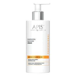 APIS Adeno-C Flash Glow krem do masażu twarzy z witaminą C i kwasem ferulowym 300ml