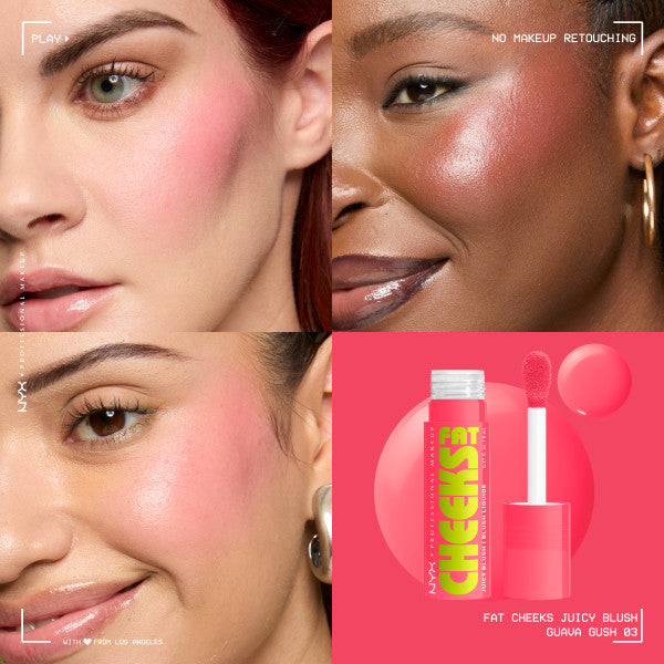 NYX Professional MakeUp Fat Cheeks róż do policzków w płynie