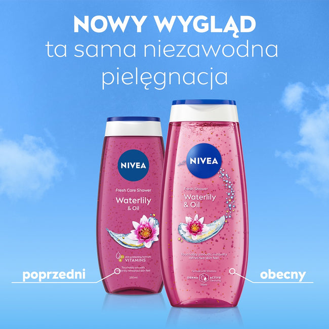 Nivea Waterlily & Oil żel pod prysznic 250ml