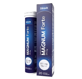 Zdrovit Magnum Forte 375 mg suplement diety 20 tabletek musujących