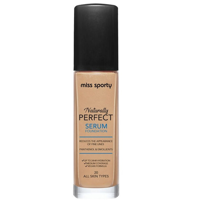 Miss Sporty Naturally Perfect nawilżający podkład serum