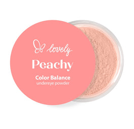 Lovely Peachy Undereye Powder sypki puder pod oczy