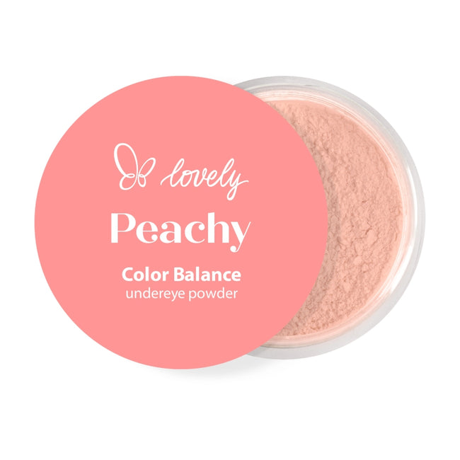Lovely Peachy Undereye Powder sypki puder pod oczy