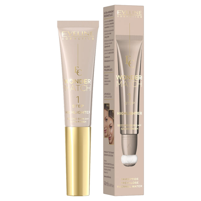 Eveline Cosmetics Wonder Match ultra-kremowy rozświetlacz do twarzy