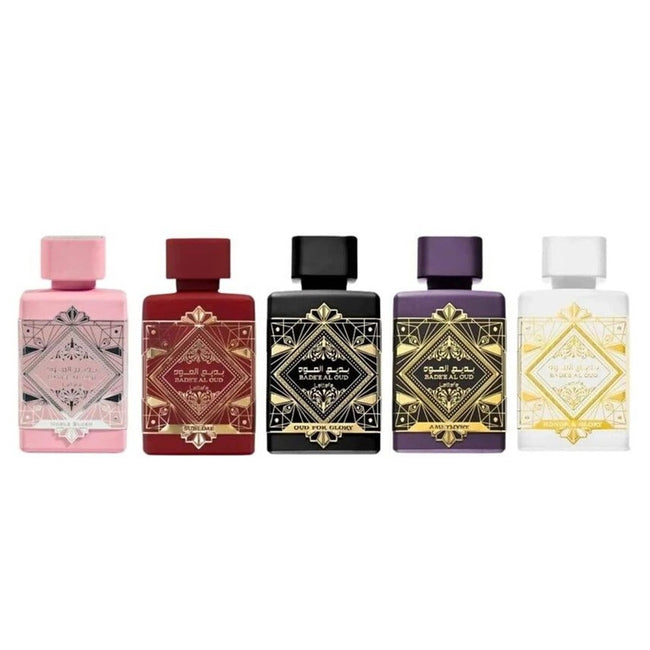 Lattafa Badee Al Oud Collection zestaw miniaturowych wód perfumowanych 5x5ml