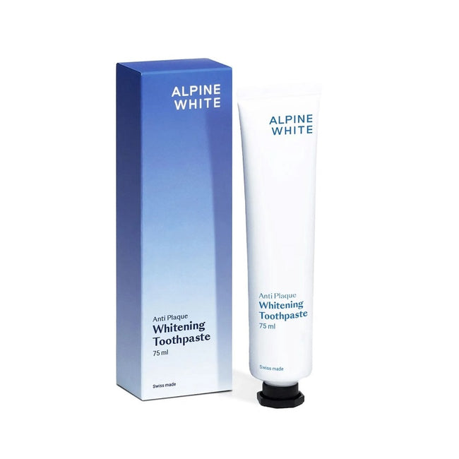 Alpine White Whitening Toothpaste Anti Plaque wybielająca pasta przeciw płytce nazębnej 75ml
