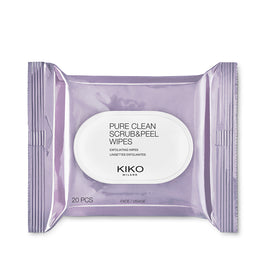 KIKO Milano Pure Clean Scrub & Peel chusteczki złuszczająco-odświeżające do twarzy 20szt