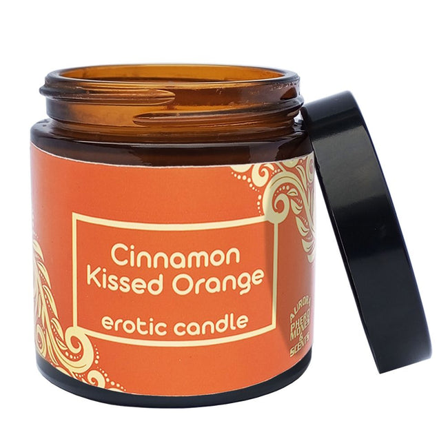AURORA Erotic Candle erotyczna świeca zapachowa Cinnamon Kissed Orange