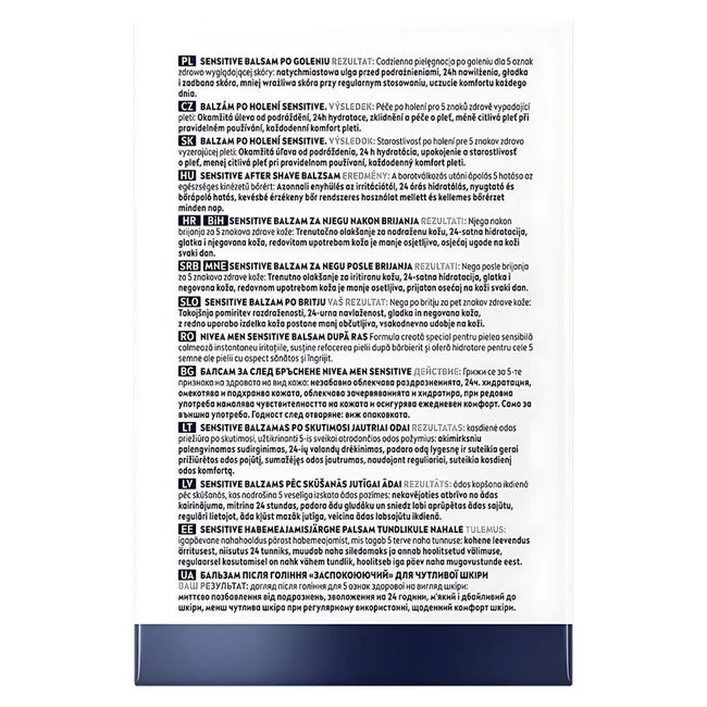 Nivea Men Sensitive łagodzący balsam po goleniu 100ml
